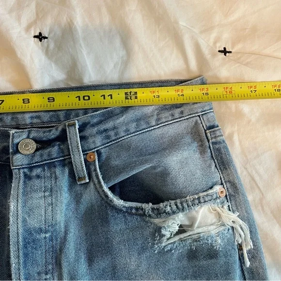 Citizens of Humanity Sample Jeans Milo Button Fly Straight Leg sz 27 sz 30 - Picture 10 of 16